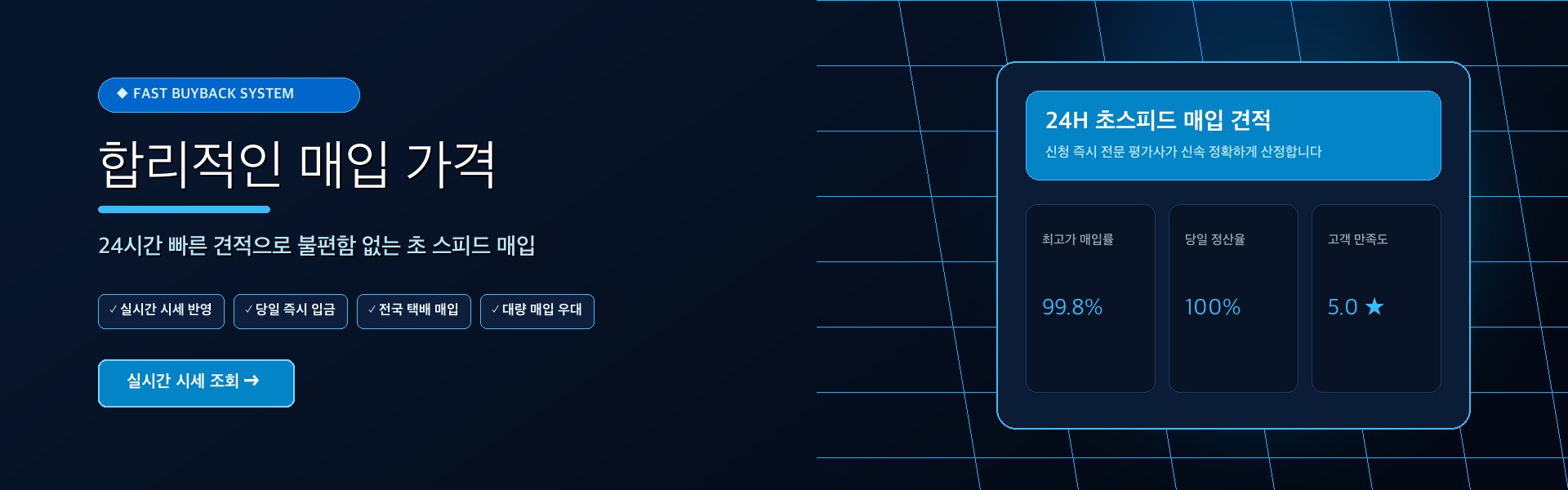 합리적인 매입 가격